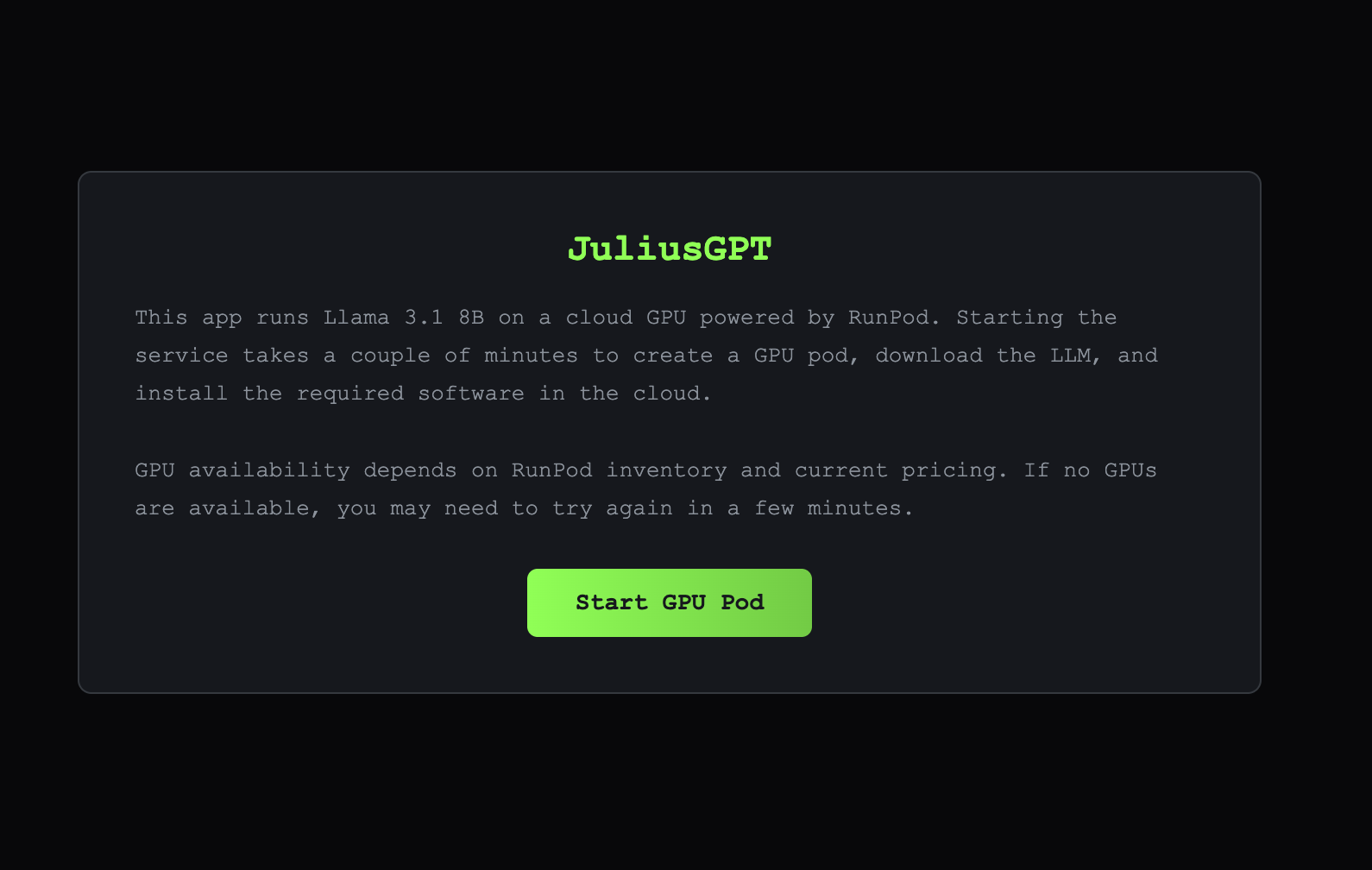 Cloud Private LLM